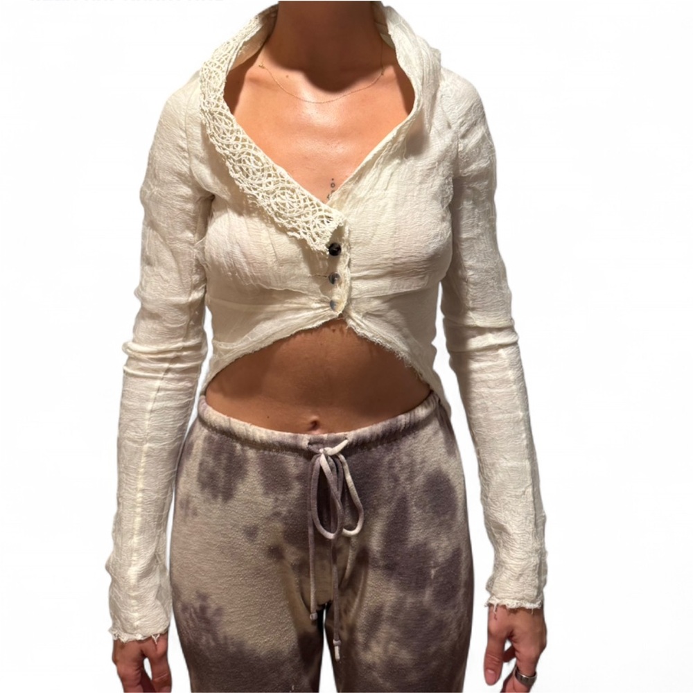 Marc Le Bihan Lace Blouse